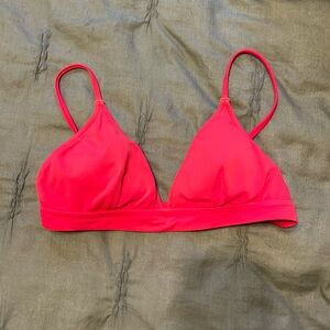 J. Crew red bikini top